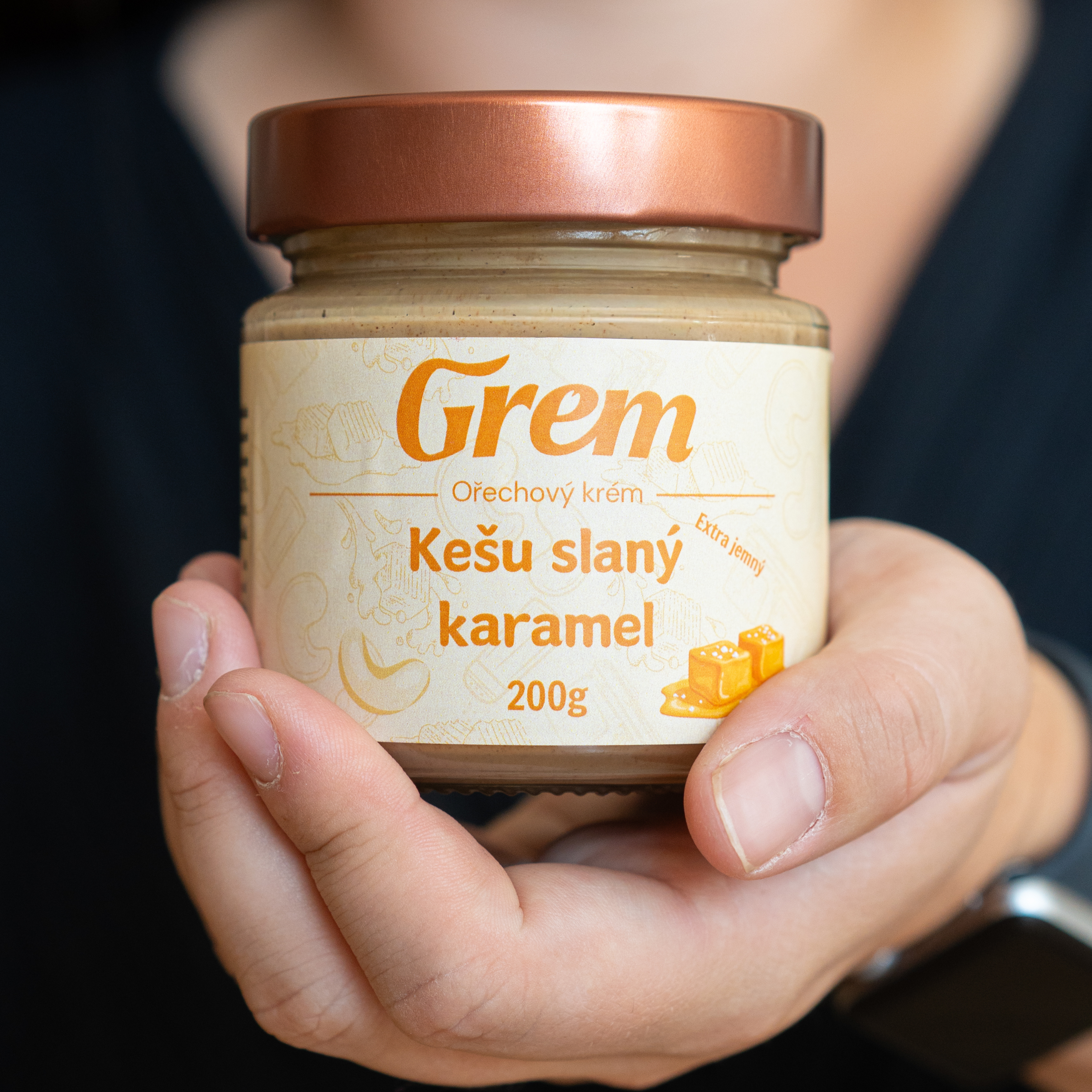 Kešu slaný popis